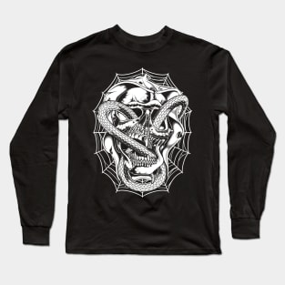 Ghost Skull Long Sleeve T-Shirt